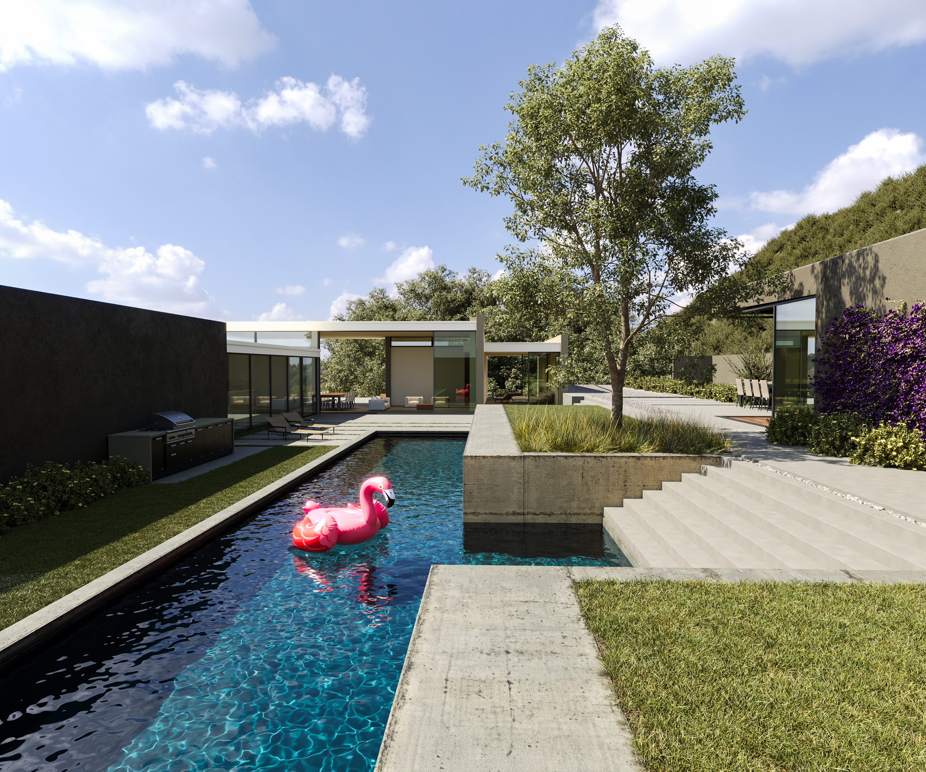 The Linear Retreat - Palm Springs, California